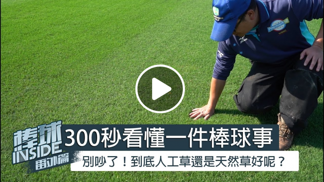 棒球INSIDE#番外篇2 – 別吵了！到底是人工草好還是天然草皮好呢？