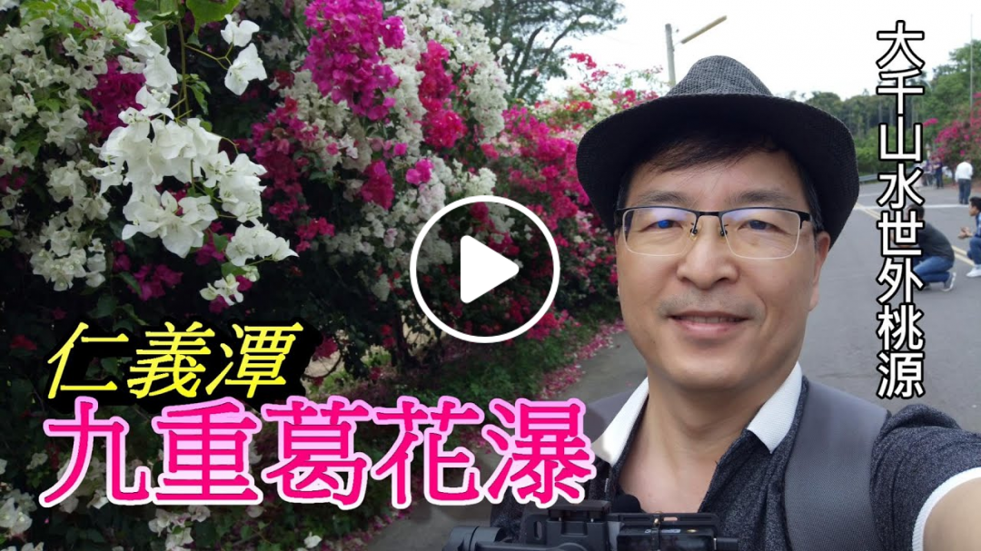 嘉義景點/仁義潭九重葛花牆秘境一夕爆紅/真德窯烤麵包pizza【鄉土嘉義】EP56 Renyitan Reservoir Bougainvillea Flower Wall