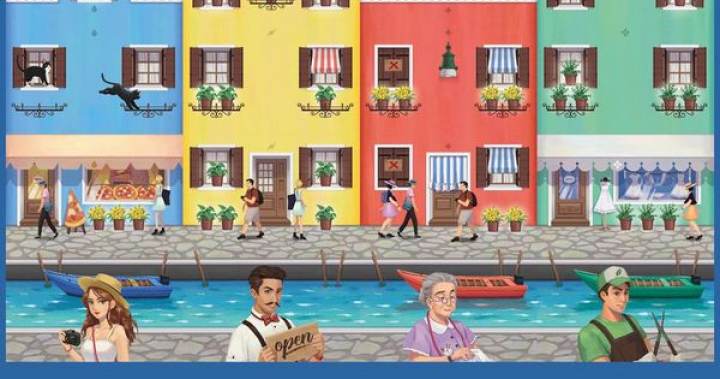 [介紹+規則] 漫步彩色島 Walking in Burano @ 桌遊推坑事件簿 :: 痞客邦 ::